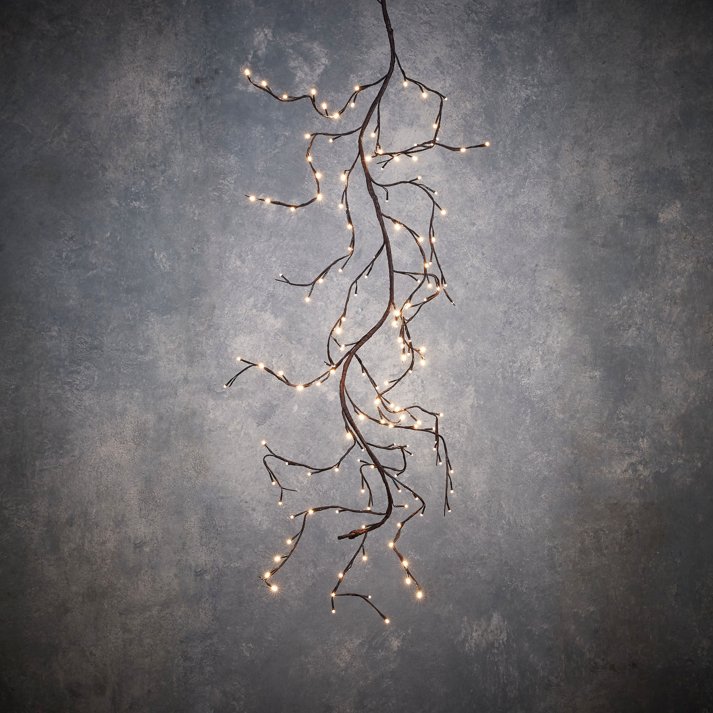 Větev - hnědá (Branch brown) classic white 144led IP44
