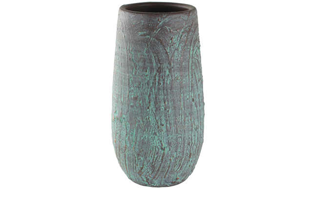 Obal vysoký 'Evi' antiq bronzový P19, V37 cm