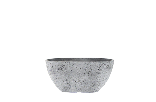 Balkonový obal 'Nova' šedý P36x16, V17 cm