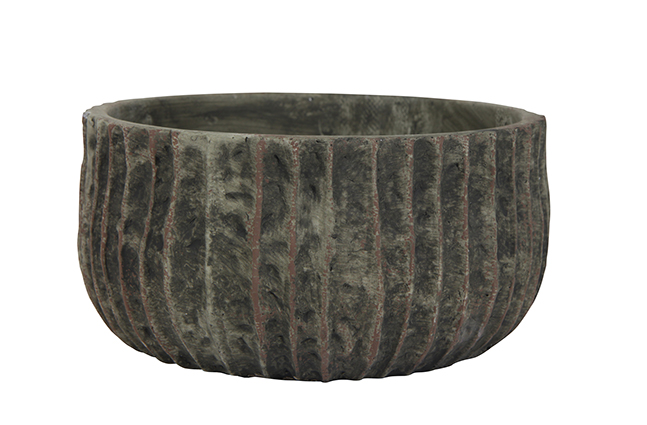 Mísa 'Sia' šedá (earth) P27, V13 cm