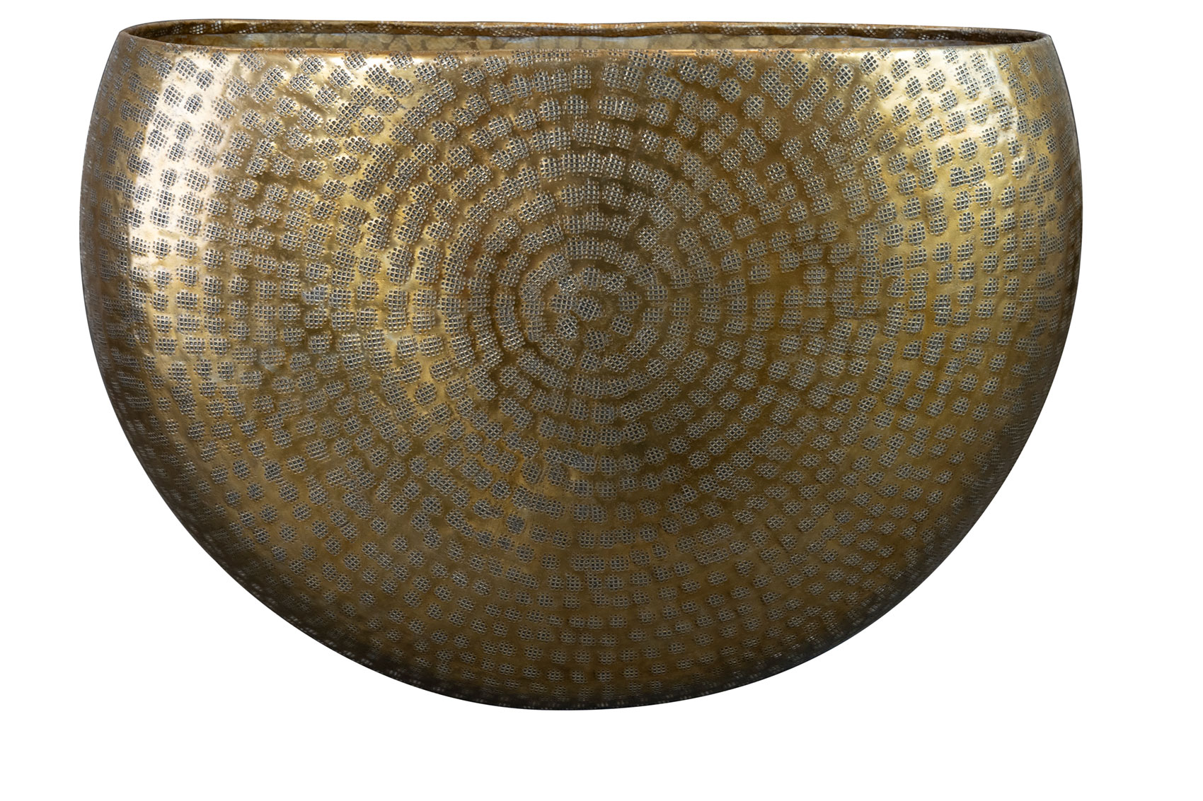 Obal (planter) 'Nynke' zlátý P54 x 25, V37 cm