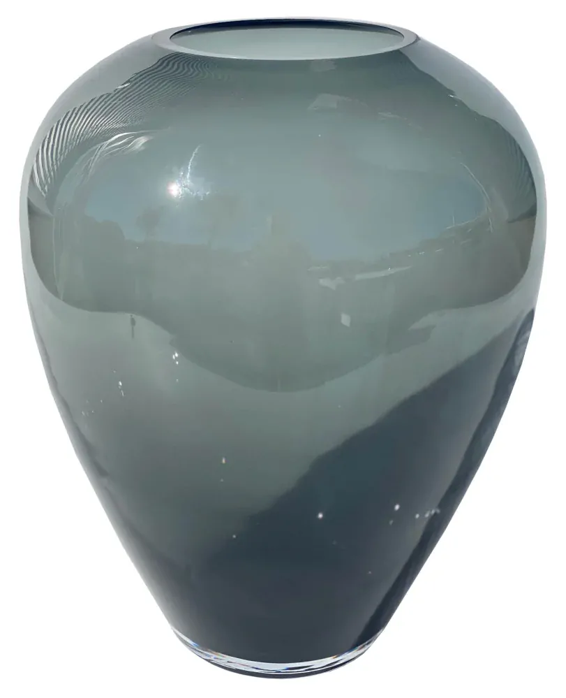 Váza 'Kander' šedá P27,5, V35 cm