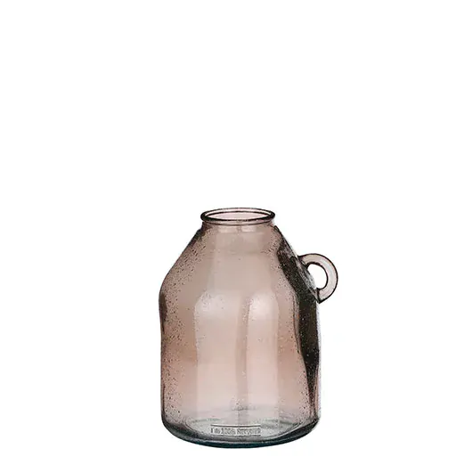 Váza 'Stila' sklo hnědá/šedá v25,5, p21 cm