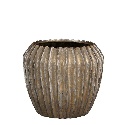 Obal 'Noma' bronzová kulatá V21, P24 cm