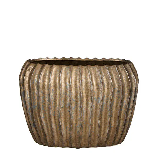 Obal 'Noma' bronzová kulatá V19, P28 cm