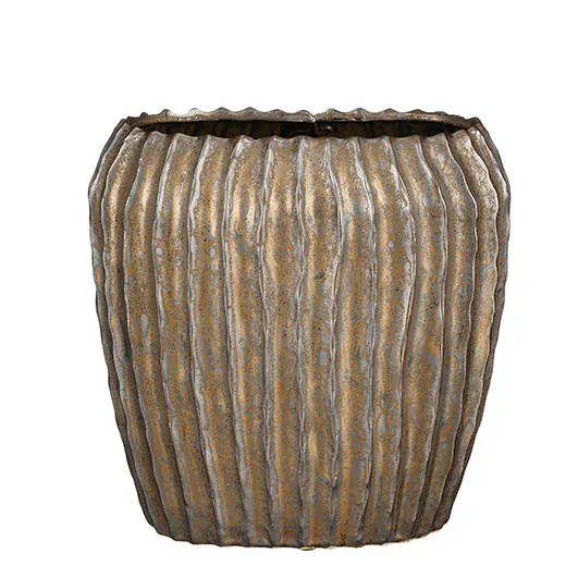 Obal 'Noma' bronzová kulatá V26, P27 cm