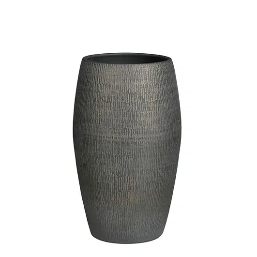 Váza 'Morgan' kulatá šedá V50, P30 cm