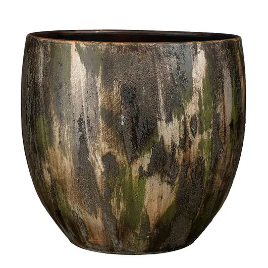 Obal 'Roel'kulatý zelený V34, P34 cm