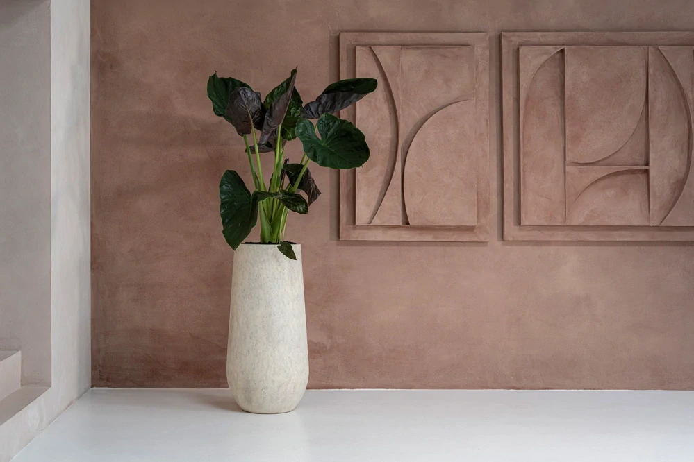 Obal 'Nax', L. béžový (Travertine beige) V100, P50 cm