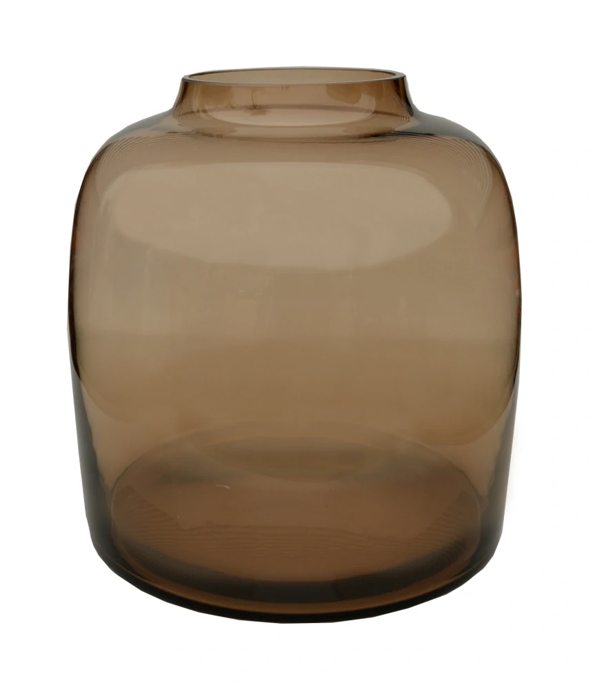 Váza 'Bartica' velká P32.5 V30 cm hnědá (taupe)