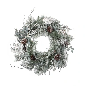 Hardy wreath green h 12xd50cm