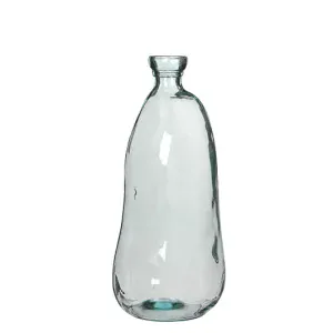Organic vase transparent 51x22cm