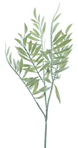 Kapradina (flocked) zelená V68 cm (N968340)