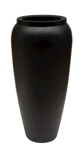 Váza 'Hobro' černá P37, V80 cm