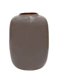 Váza 'Arctic' hnědá (earth) P21, V29 cm