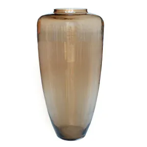 Váza 'Kongo' taupe (hnědá) P35, V70 cm