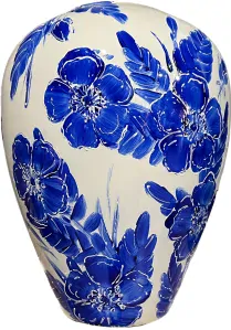 Váza 'Kander' Delftská modrá (handpainted) P27,5, V35 cm