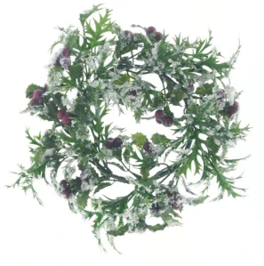 Smíšený věnec bobule/cesmína červená průměr 24cm