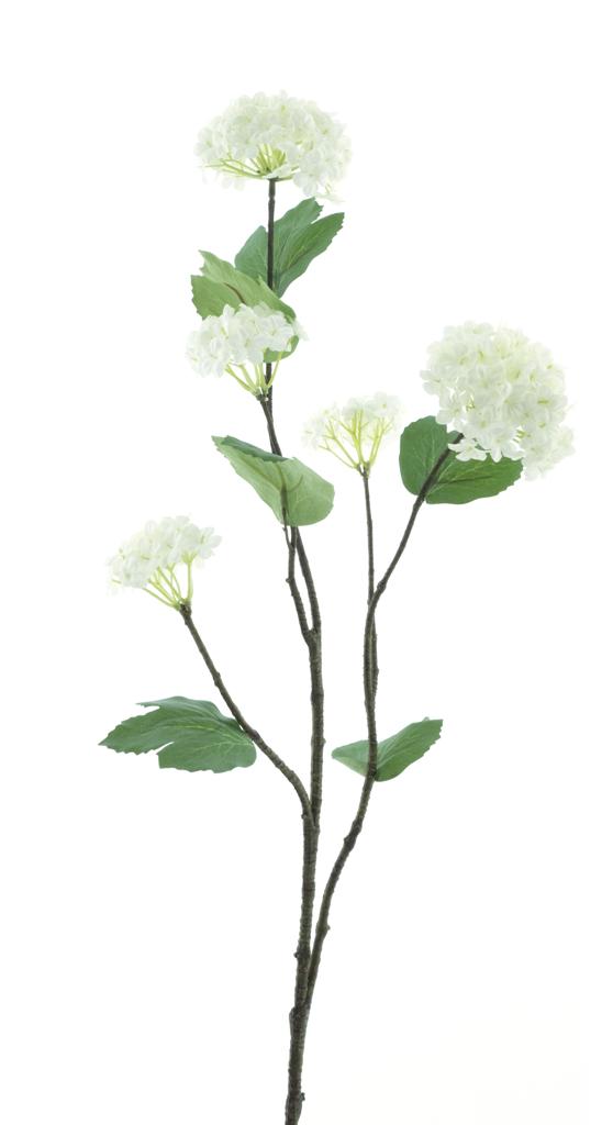 Větev 'Snowball Yoko' krémová V68 cm