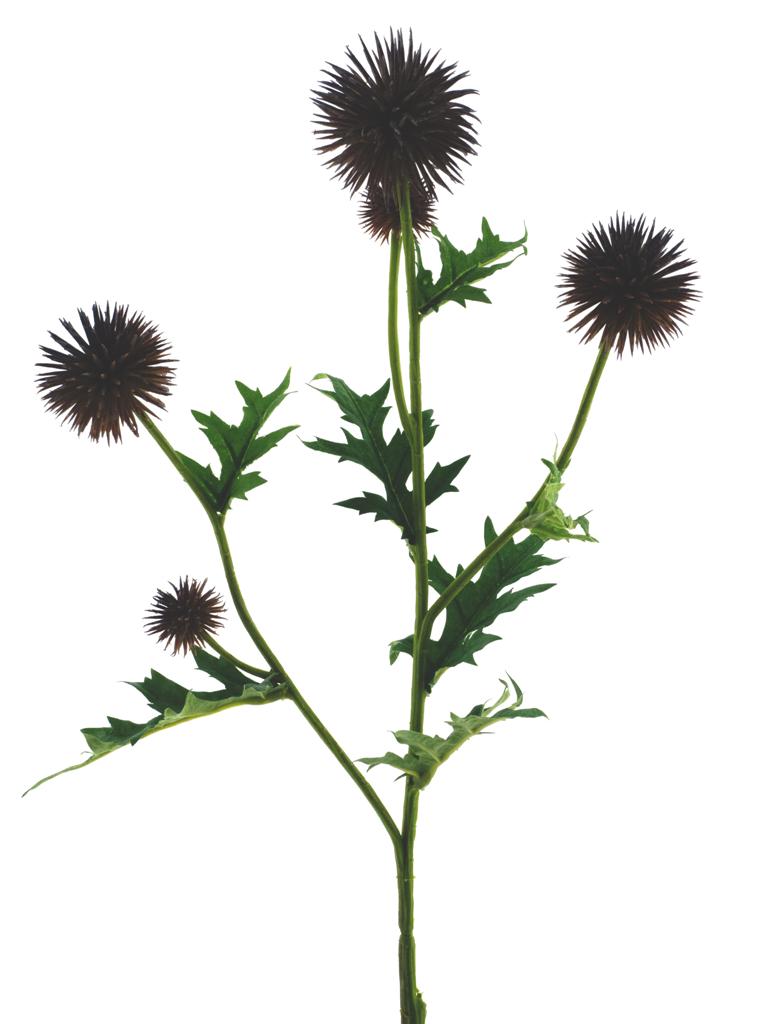 Blue sphere spike červený V70 cm