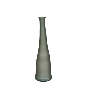 Váza 'Pinto' sklo (barva: petrol)  V80, P18 cm