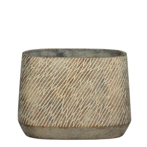 Obal 'Camino' ovální hnědý D28, Š16, V21 cm