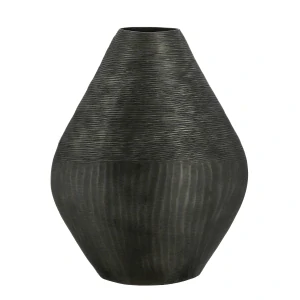 Váza 'Prague' šedá D35, Š15, V46 cm