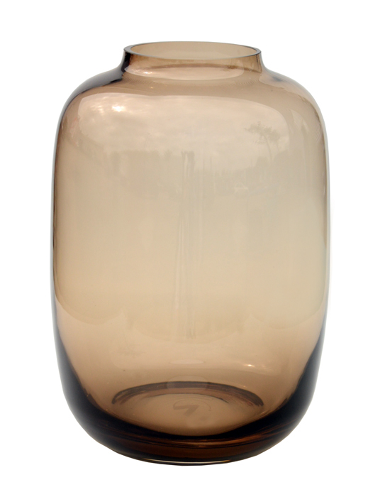 Váza 'Arctic' medium P25 V35 cm hnědá (taupe)
