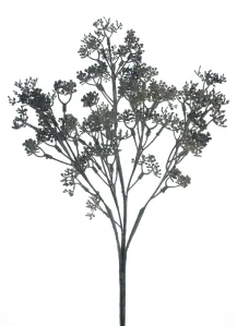 Květáková větvička fialová 39 cm