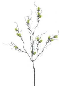 Větvička se žaludem zelená 88 cm
