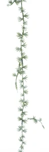 Mini borovicová girlanda zelená 162 cm