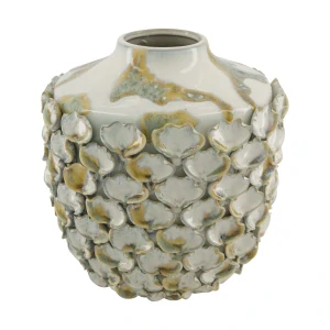 Lahvová váza kulatá, keramika, 30,5x30,5x30 cm