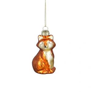 B - Ornament liška hnědá - d5xš5xv9cm