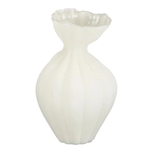 Váza Reye béžová - v30,5 x p19,5 cm