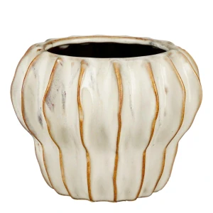 Kulatý květináč Altea bílý - v 10,5 x p 14 cm