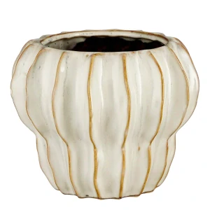 Kulatý květináč Altea bílý - v 13,5 x p 18 cm