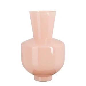 Váza 'Judy' sklo růžová V45, P28 cm