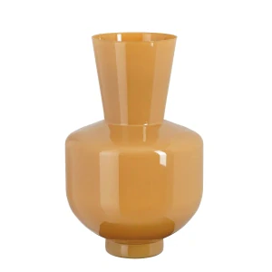 Váza 'Judy' sklo hnědá V45, P28 cm