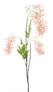 Jarní květ větvička růžová 103 cm