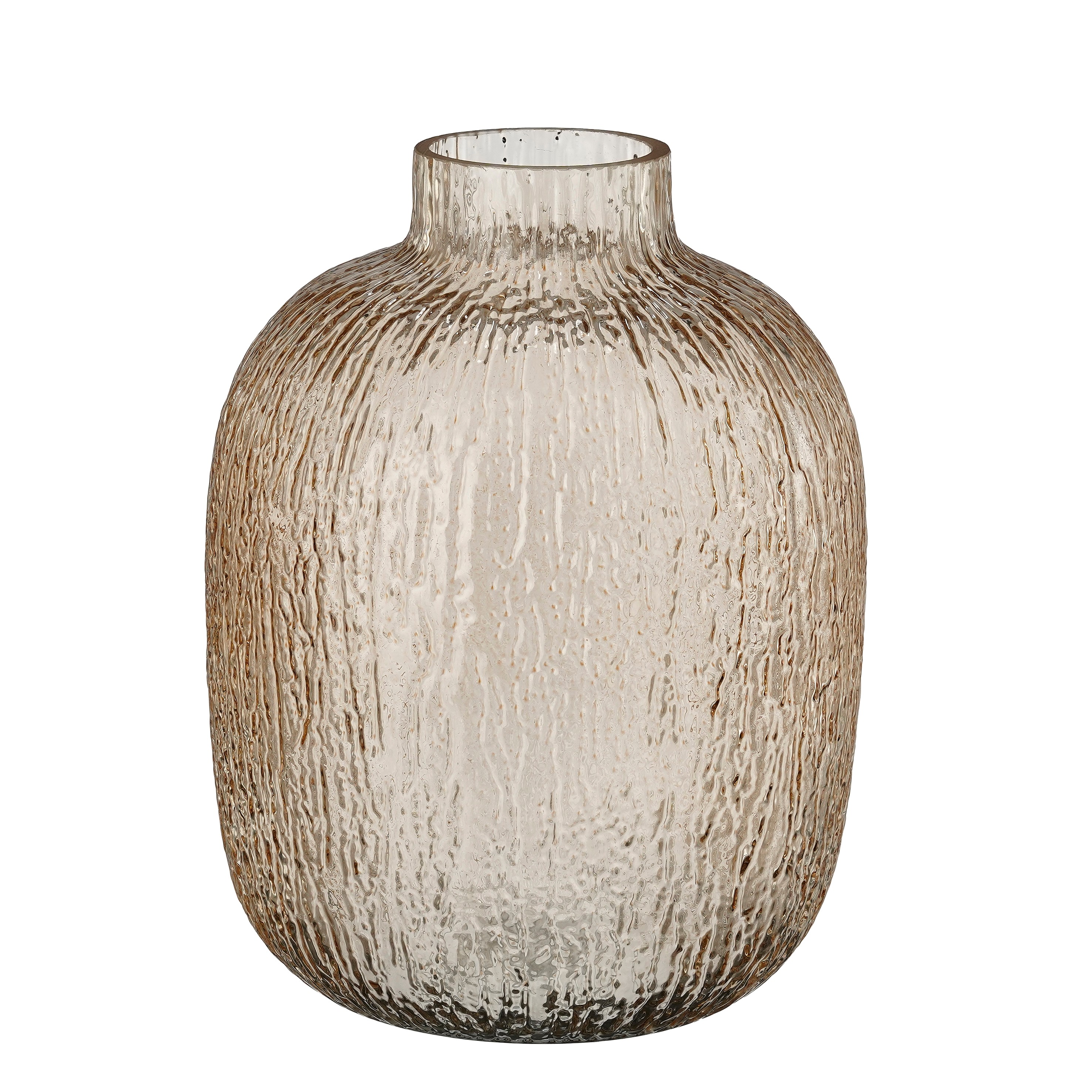 Váza Leco hnědá - v23, p18cm