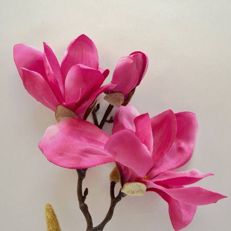 Magnolia pick Ibis fuchsia 40cm