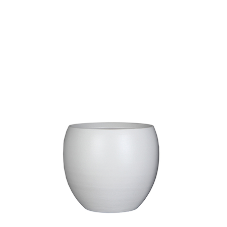Pot roud vera h13,5 d14,5 white
