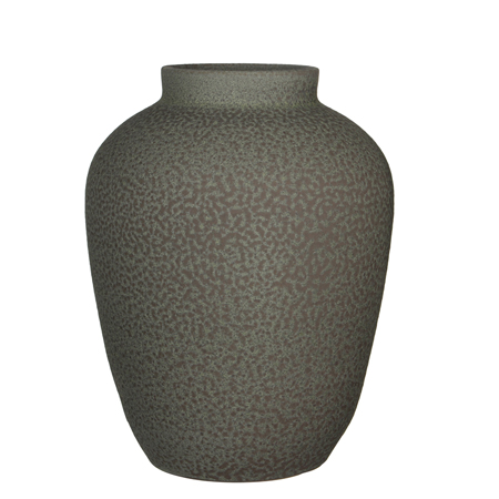 Muro vase round green h 42x 34 cm
