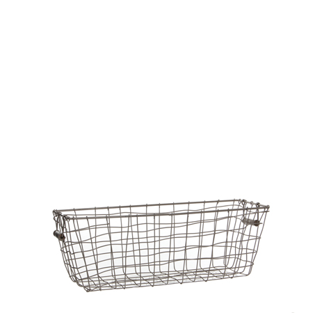 Finley basket beige 51x20x18 cm