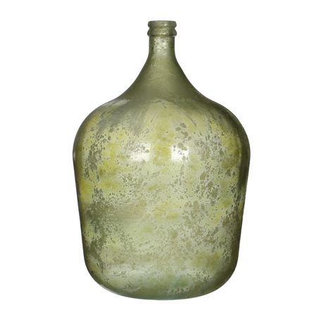 Dego bottle glass green 56x40cm
