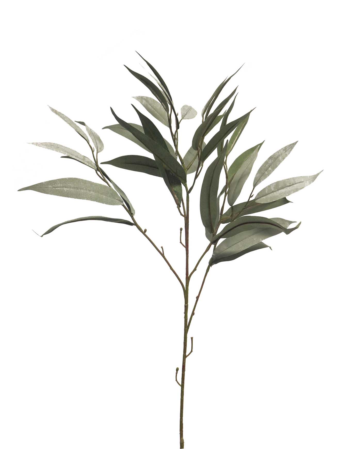 Větev Mango list/leaf spray dusty zelená 76cm