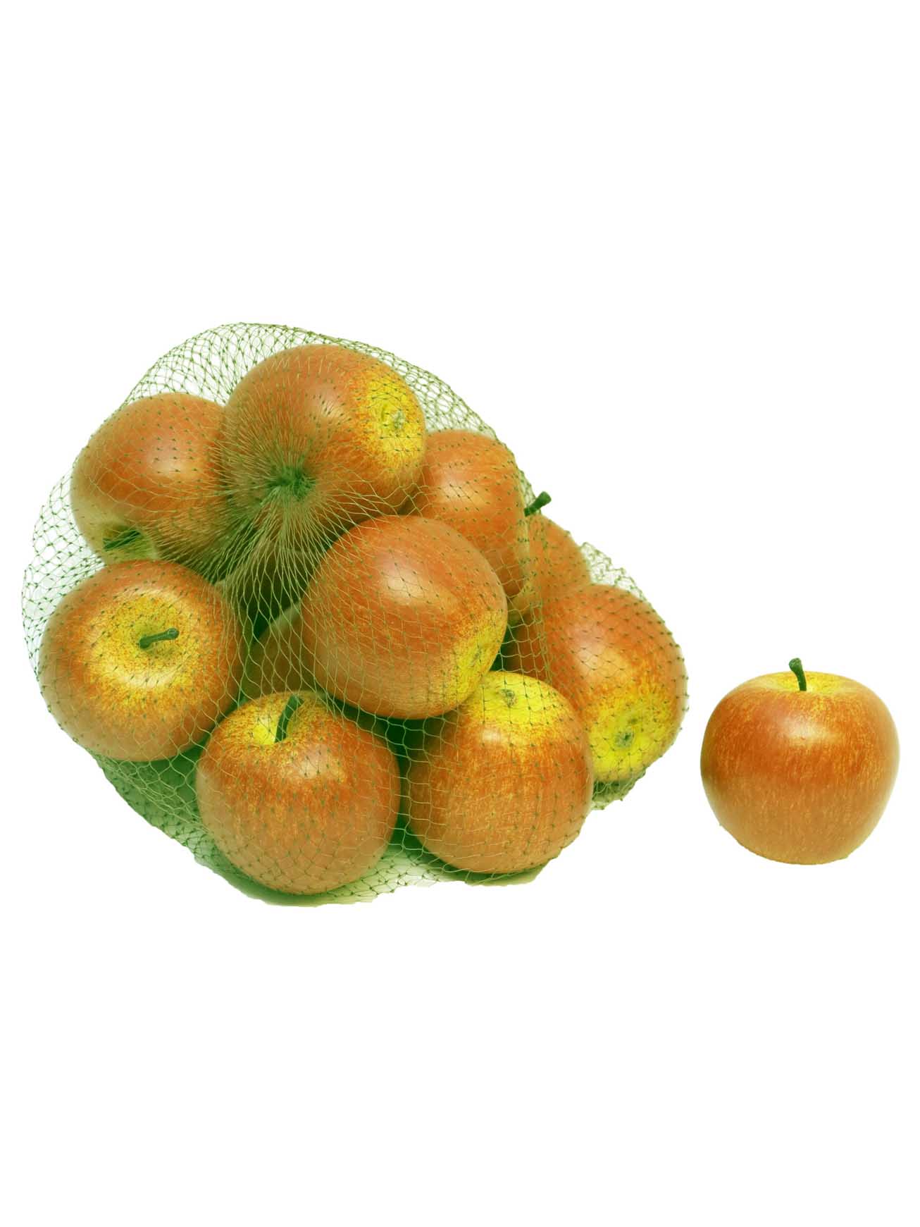 Jablka - Apple průměr 65 mm červená 12 ks