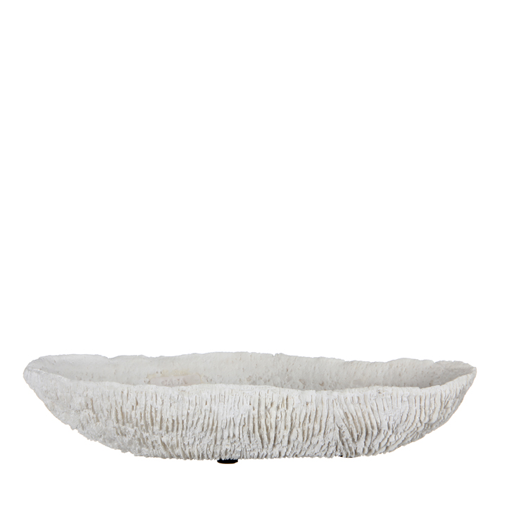 Mísa Arba/  bowl oval bílá 133x15x6,5cm