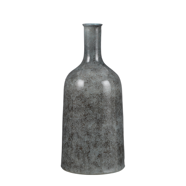 Oliver bottle round blue 50x26cm