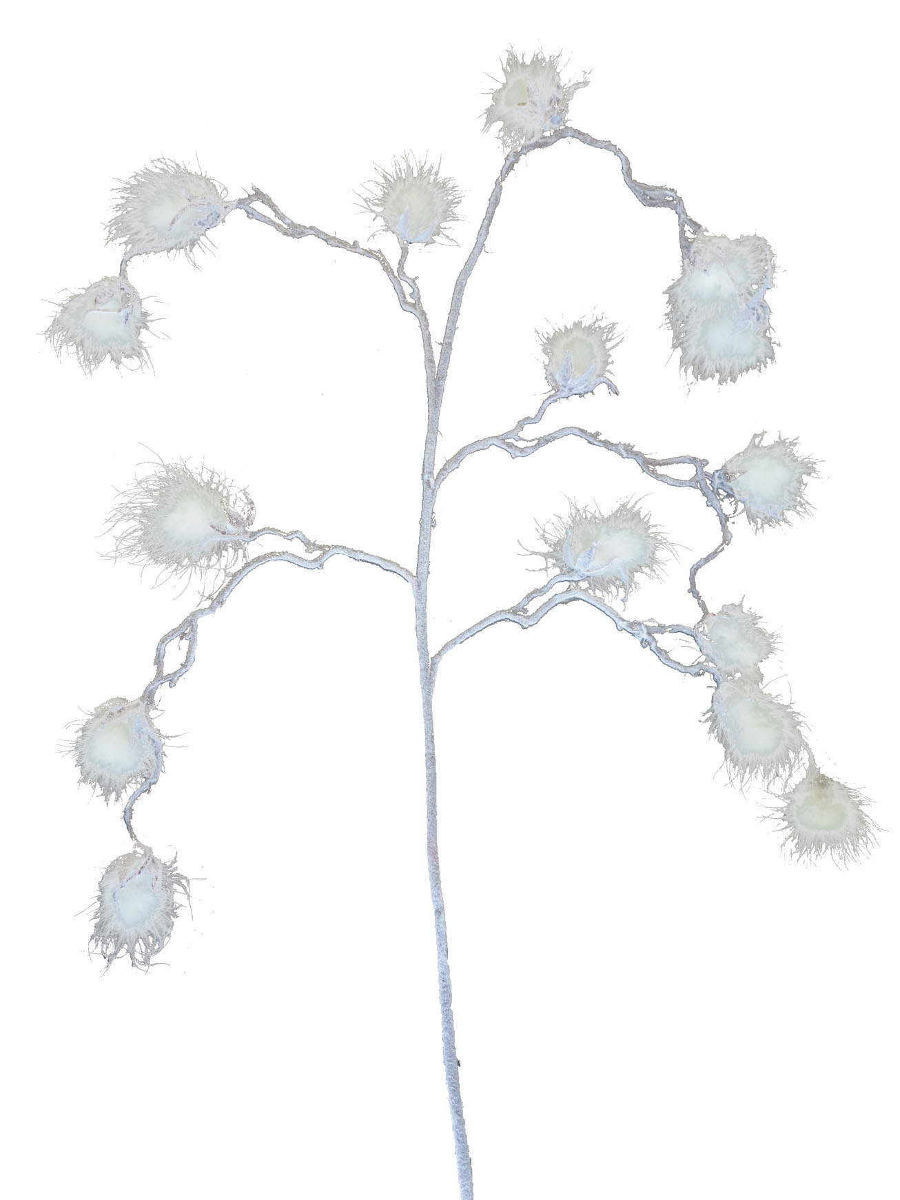 Fluffy spray white 108cm